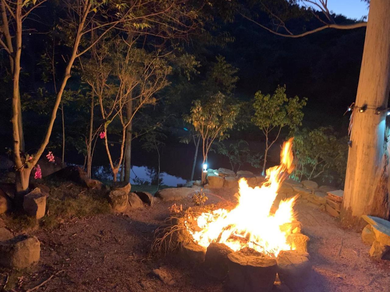 Villa Rancho Ao Lado Da Laroc E Ame Valinhos Esterno foto